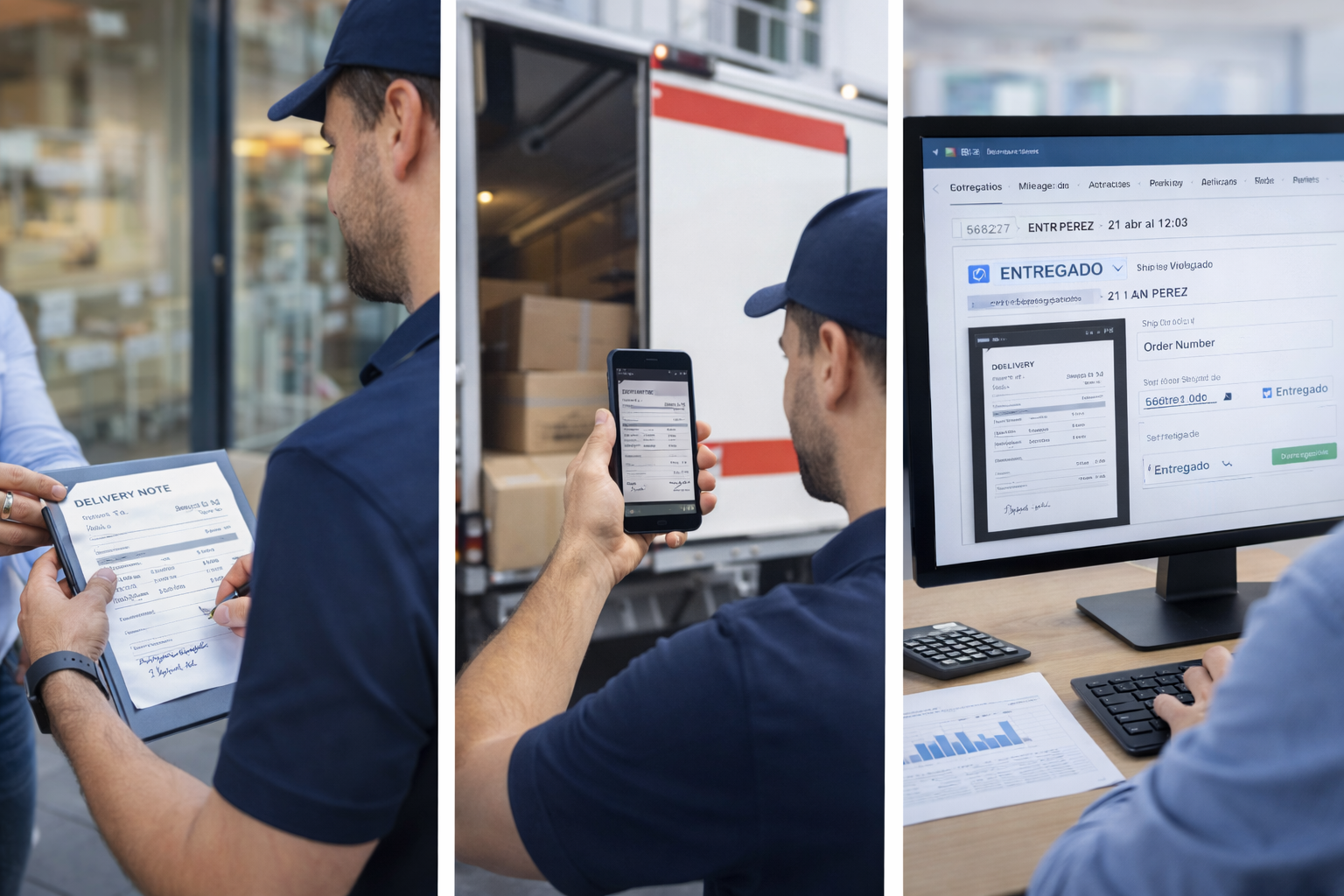 Sistema Automático de Confirmación de Entrega con POD
