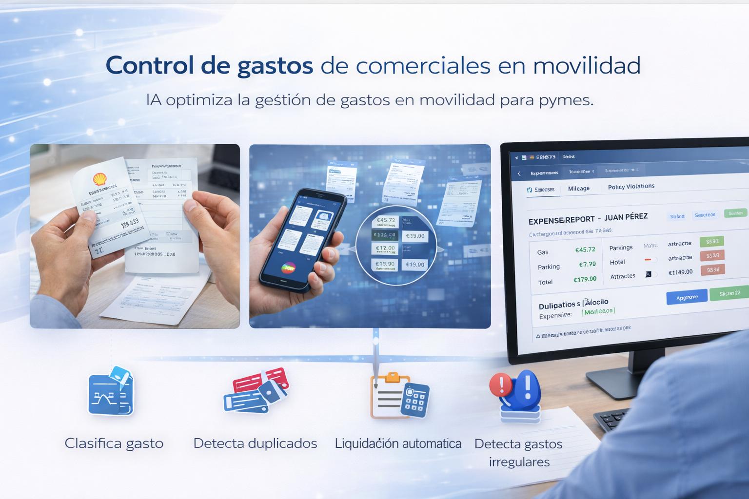Gestión Automática de Gastos Comerciales